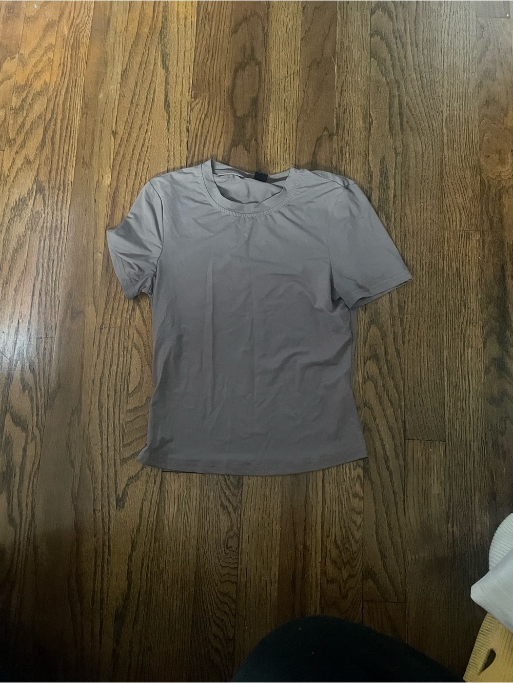 SHEIN Short Sleeve Crew Neck Tee - Gray